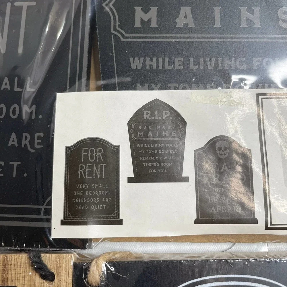 Target Halloween Hanging Sign Bundle - Target